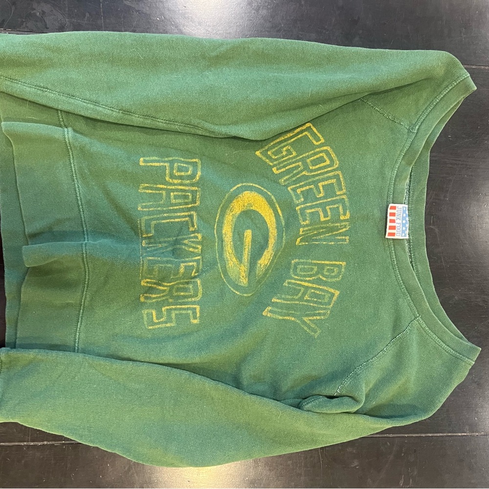 Junk Food Clothing Green Bay Packers Green Sweatshirt